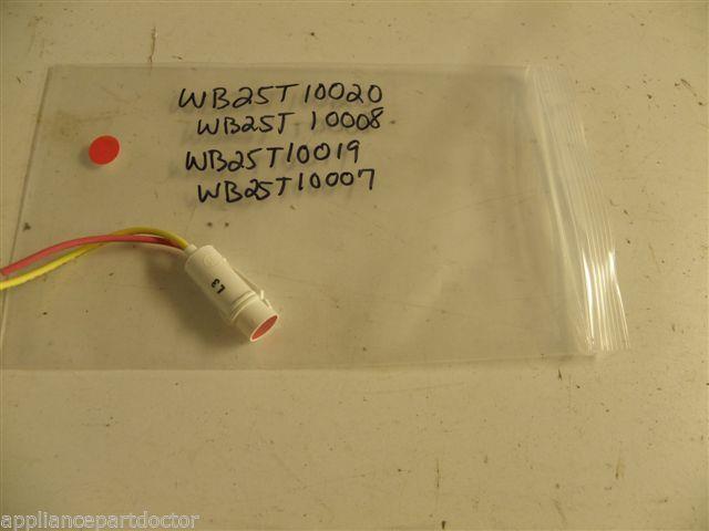 GE STOVE WB25T10020 WB25T10008 WB25T10019 WB25T10007 INDICATOR LIGHT USED PART GE STOVE WB25T10020 WB25T10008 WB25T10019 WB25T10007 INDICATOR LIGHT USED PART